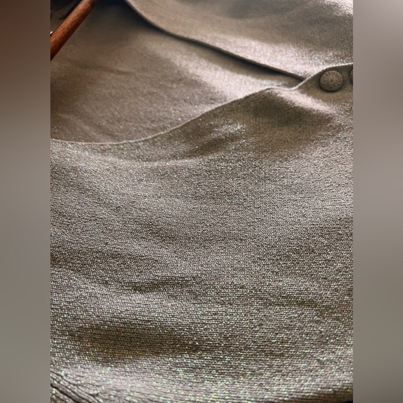 Beautiful sparkle metallic button sweater top 
Size small - Picture 6 of 6